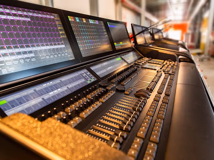 Permanently installed AV system serviced by True Productions