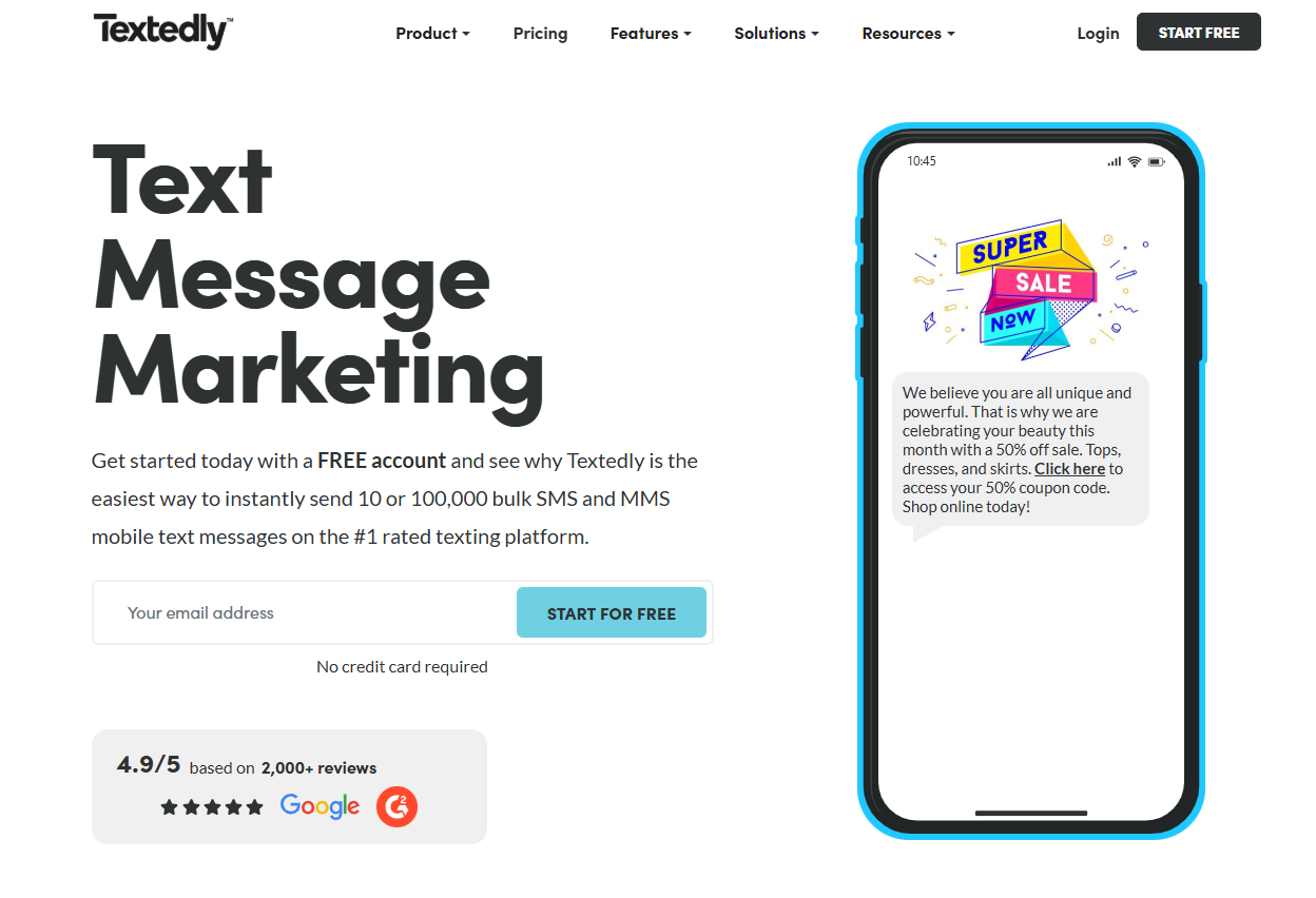 slicktext alternatives