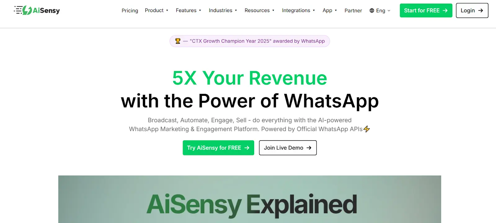  an image showing interakt homepage 