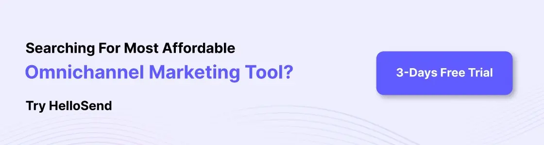 an image showing3 days trial for hellosend