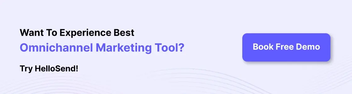 an image showing book free demo to explore hellosend