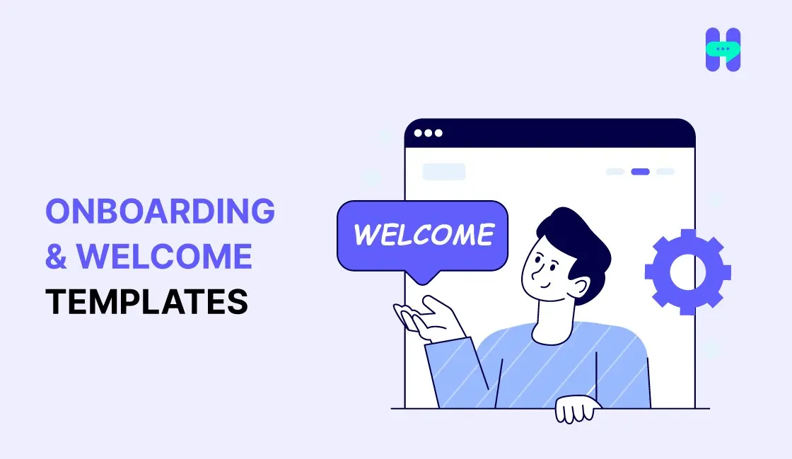 an image showing onboarding & welcome templates
