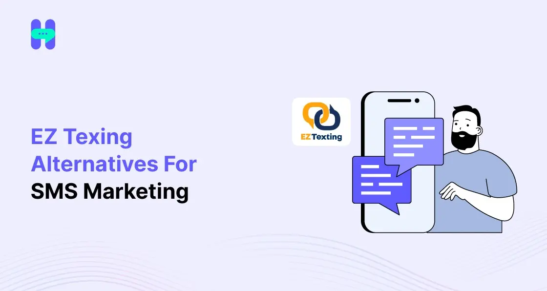 an image showing ez texting alternatives for sms marketing