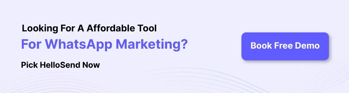 an cta image showing book a free demo to explore hellosend