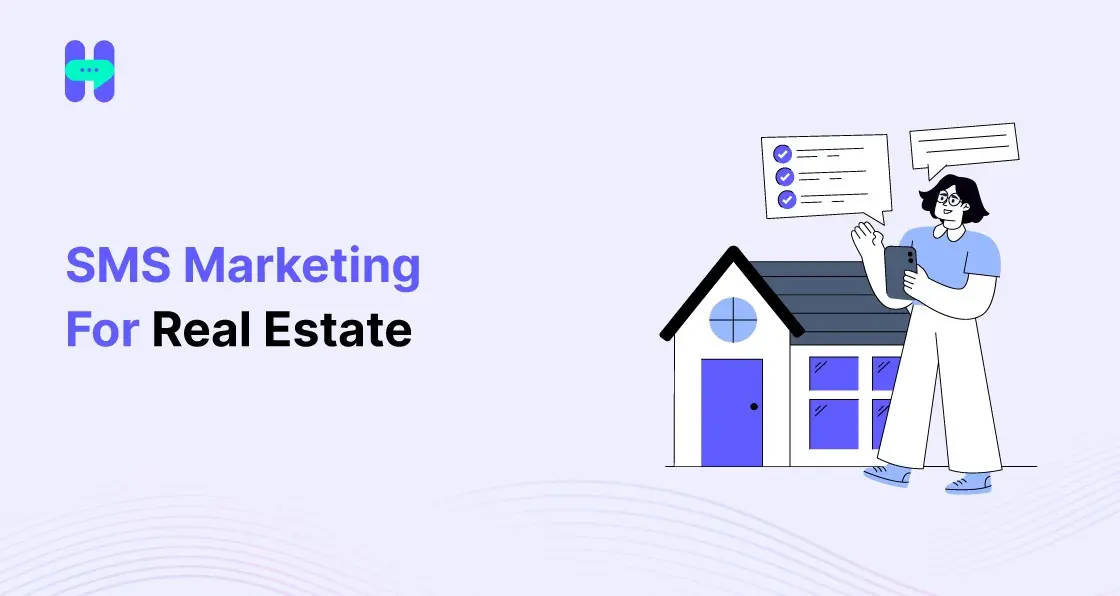 an image showing SMS marketing for real estate