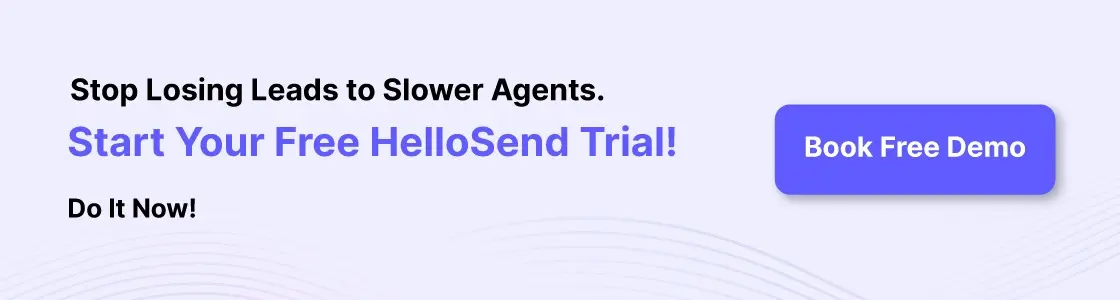 an cta image showing book free demo to explore hellosend