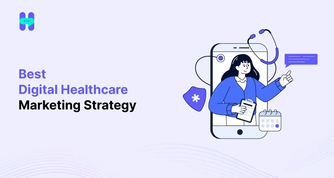 an image describing best digital healthcare marketing strategy
