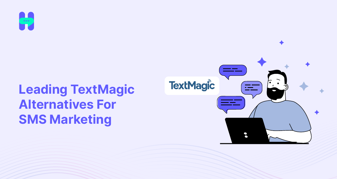 Banner image shows TextMagic alternatives for SMS marketing