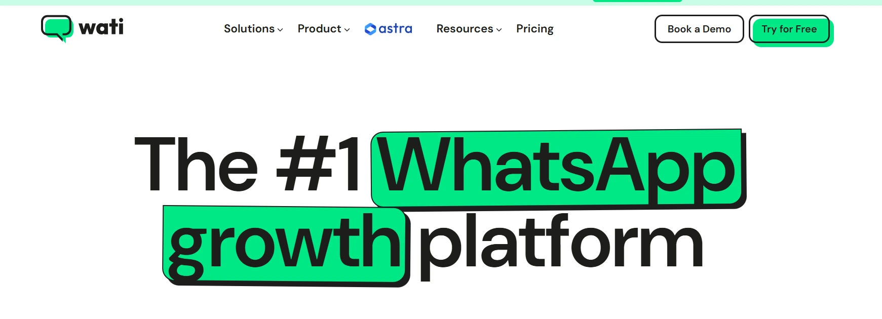 wati homepage
