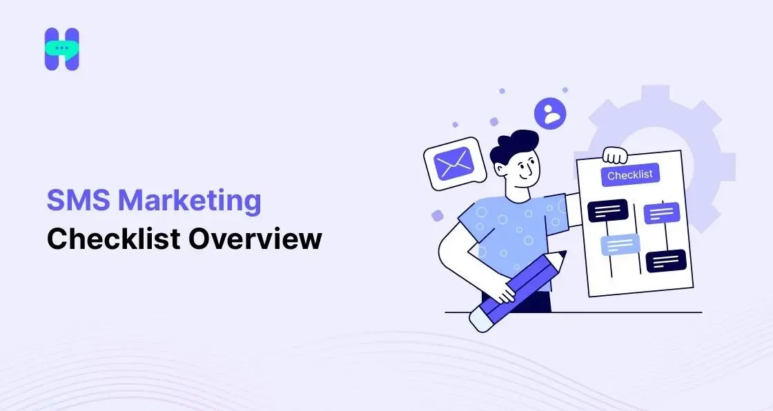 banner image showing the full SMS marketing workflow 