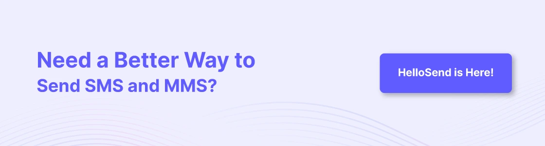 Hellosend CTA image
