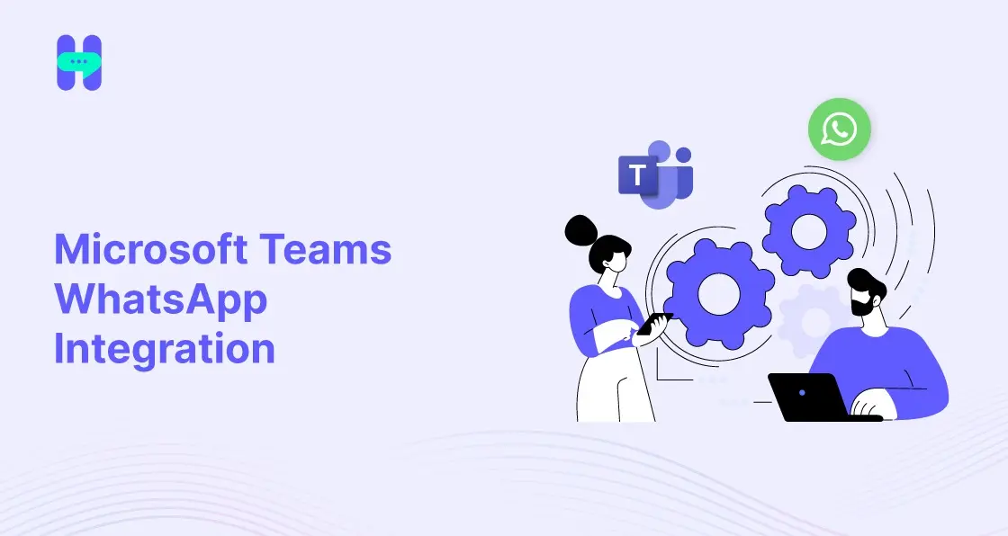 Image shows how to integrate Microsoft Teams and WhatsApp