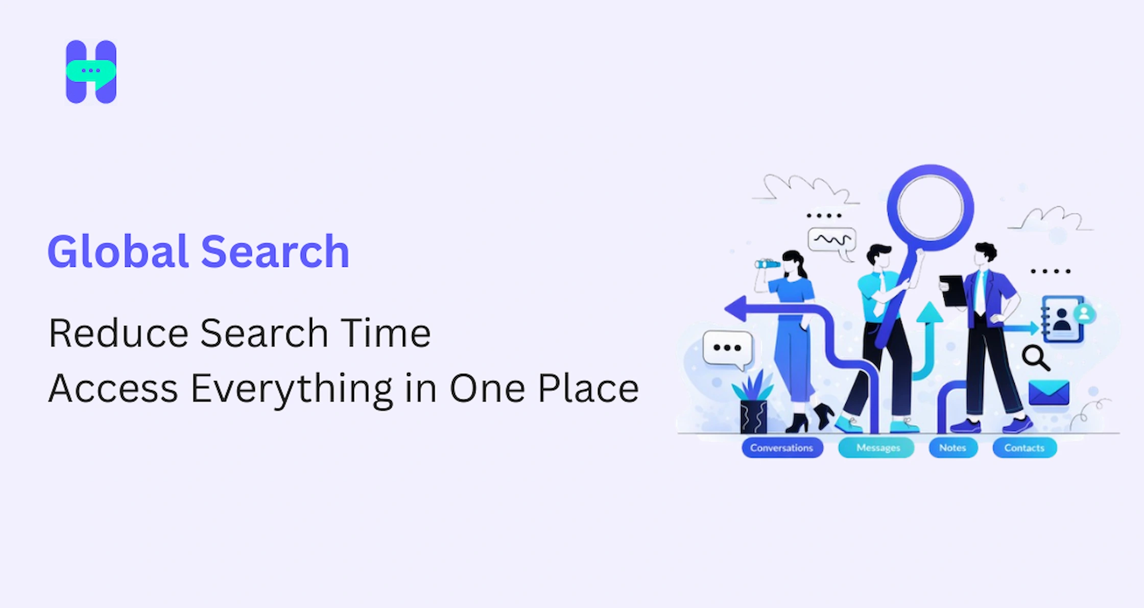 Global Search helping teams quickly find information and take action