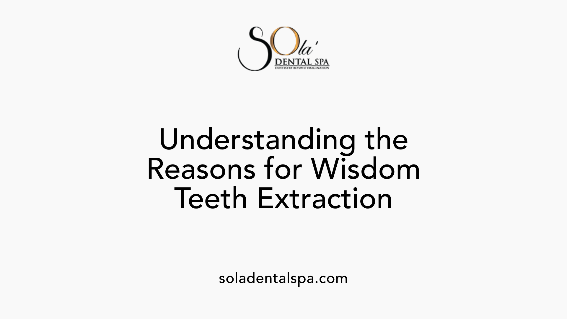 Reasons wisdom teeth are commonly extracted