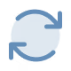 Circular arrow icon indicating a refresh or reload action.