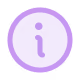Solid purple circle on a white background.