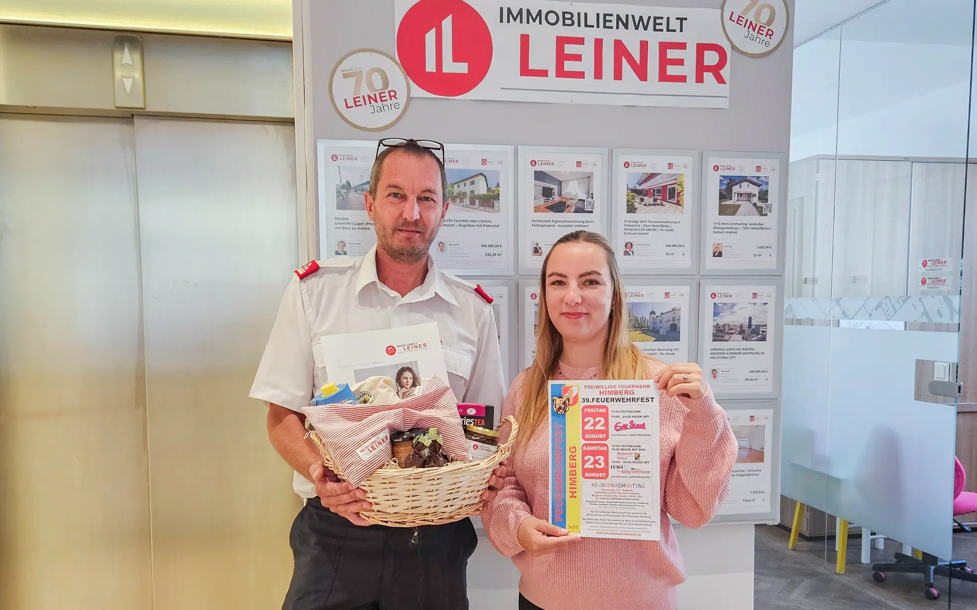 Feiern, gewinnen, Gutes tun – wir unterstützen das Feuerwehrfest Himberg