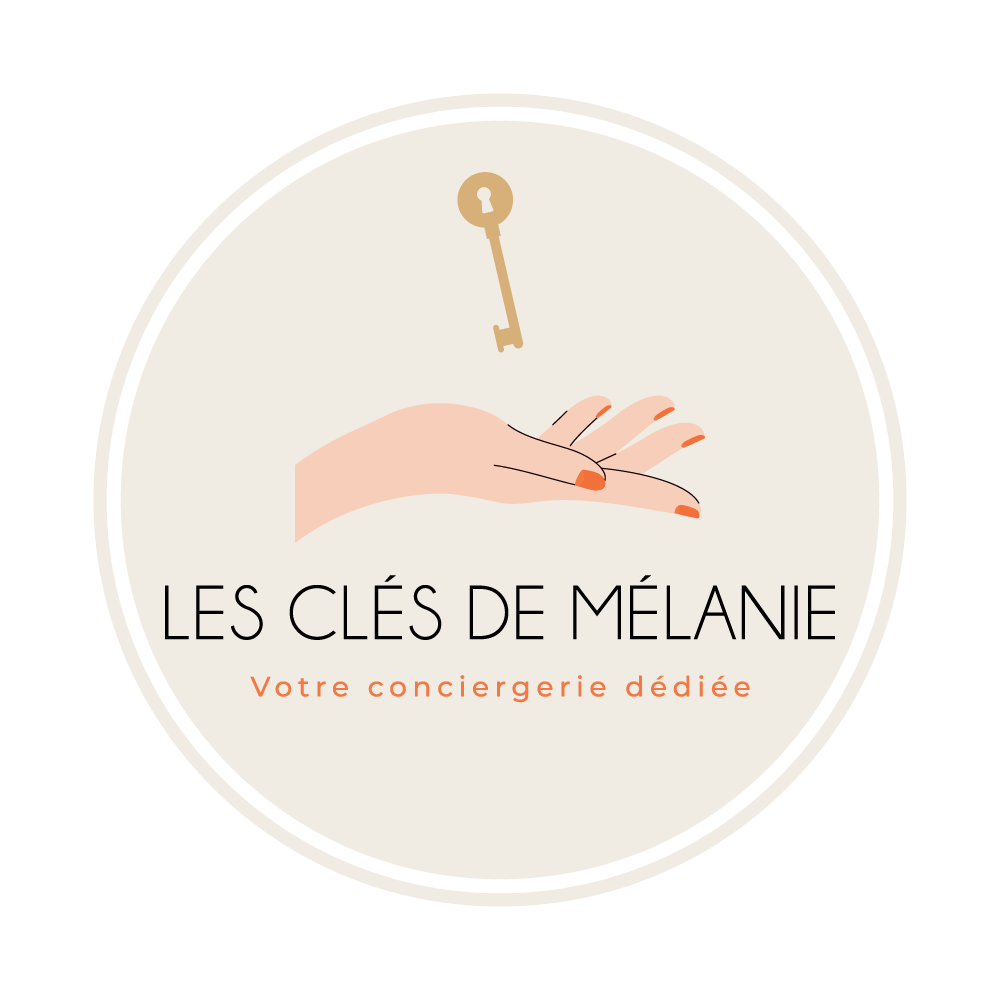 Logo Les Clés de Mélanie – Conciergerie en Vallée de Chevreuse