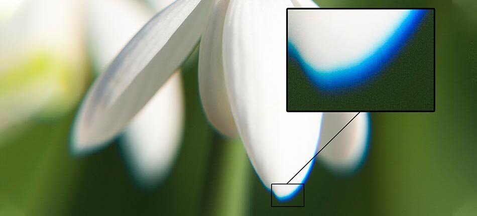 Chromatic aberration can be used sparingly in high contrast areas of KeyShot Renderings.