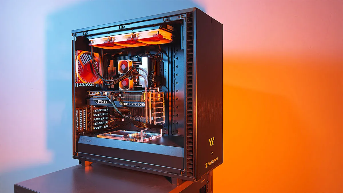 Puget Systems workstation high performance pc for Will Gibbons