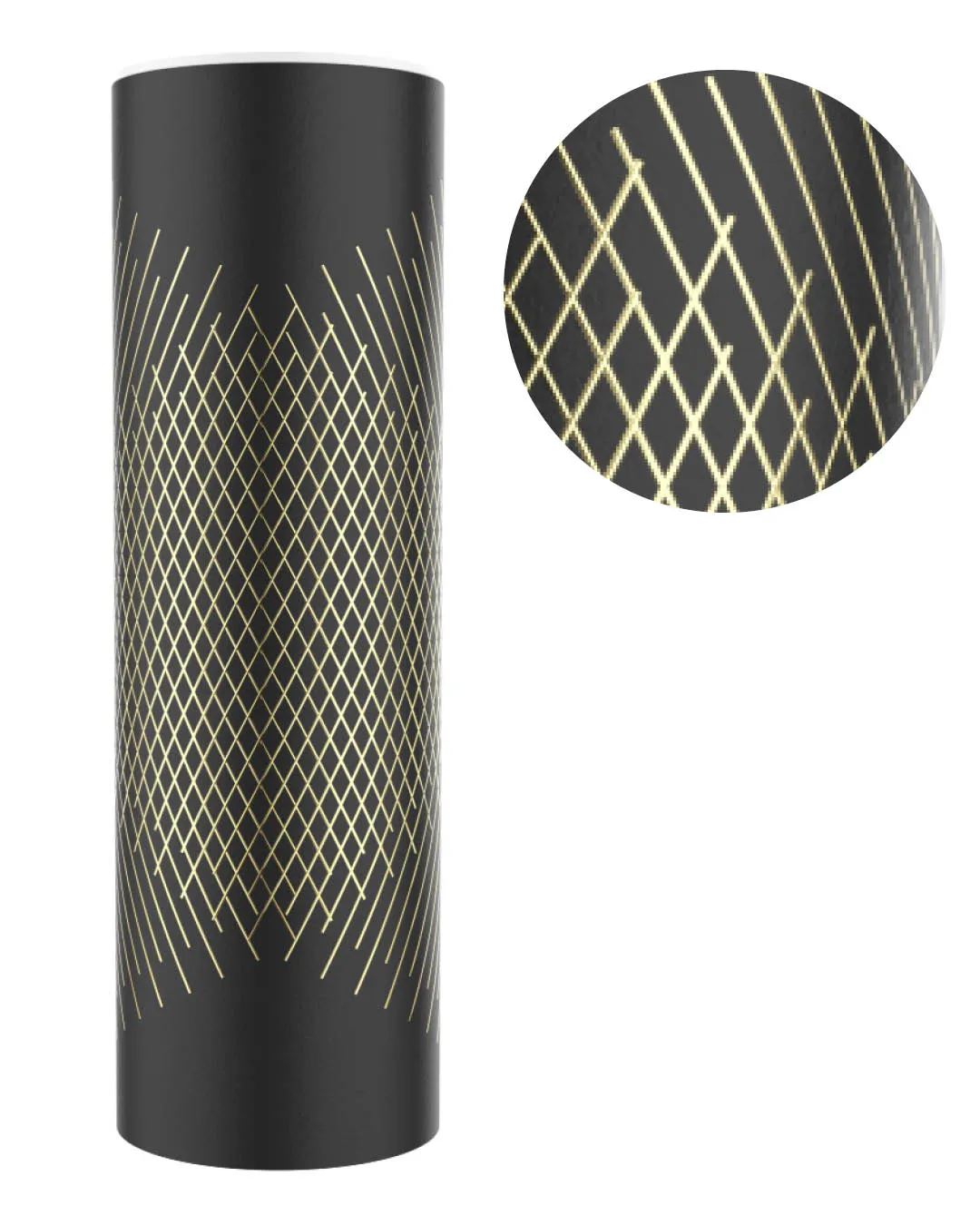 gold geometric grid