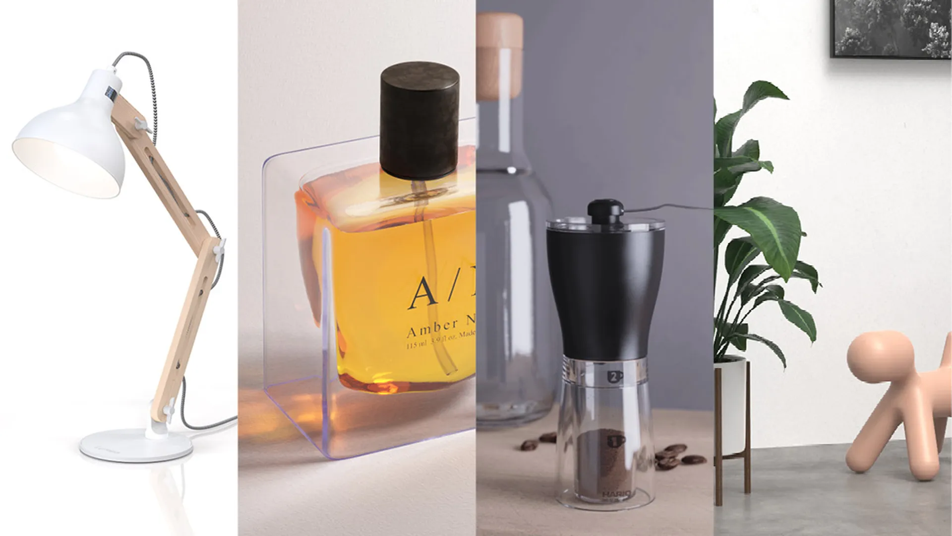 collection of product renderings