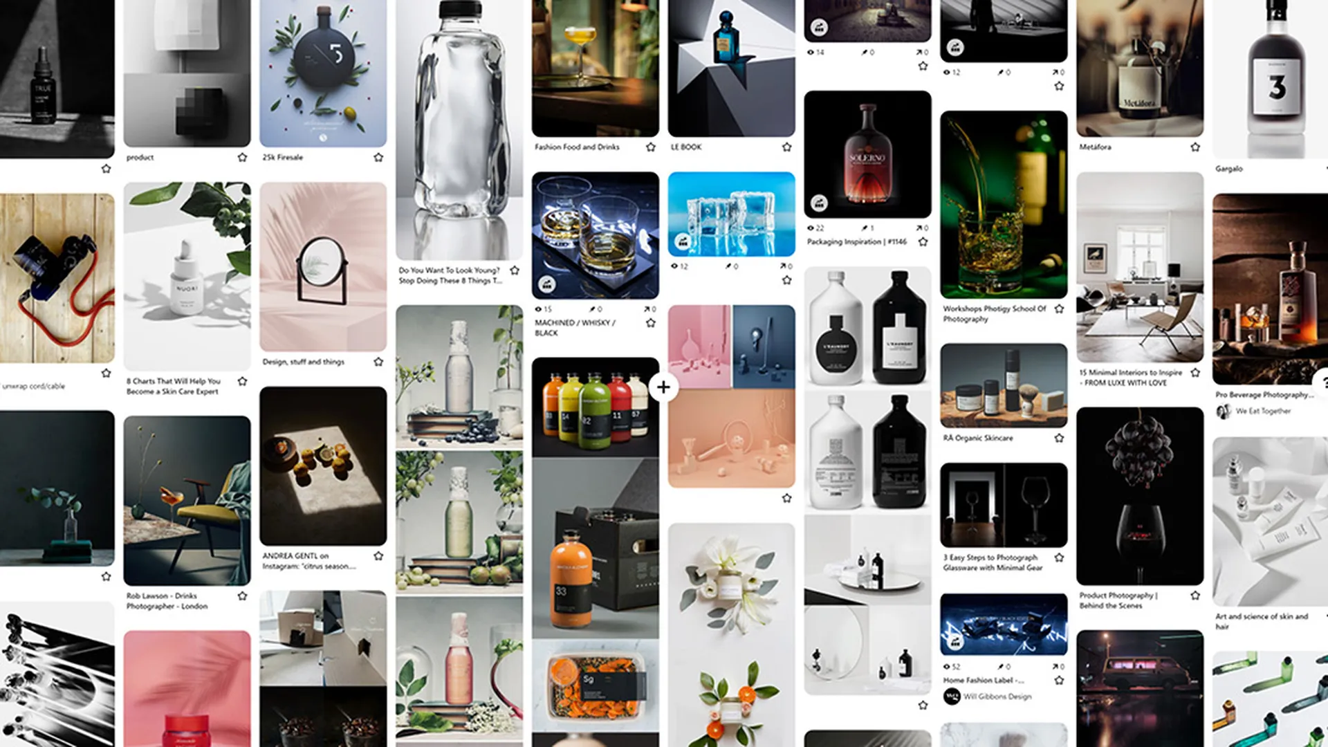 grid of images on pinterest