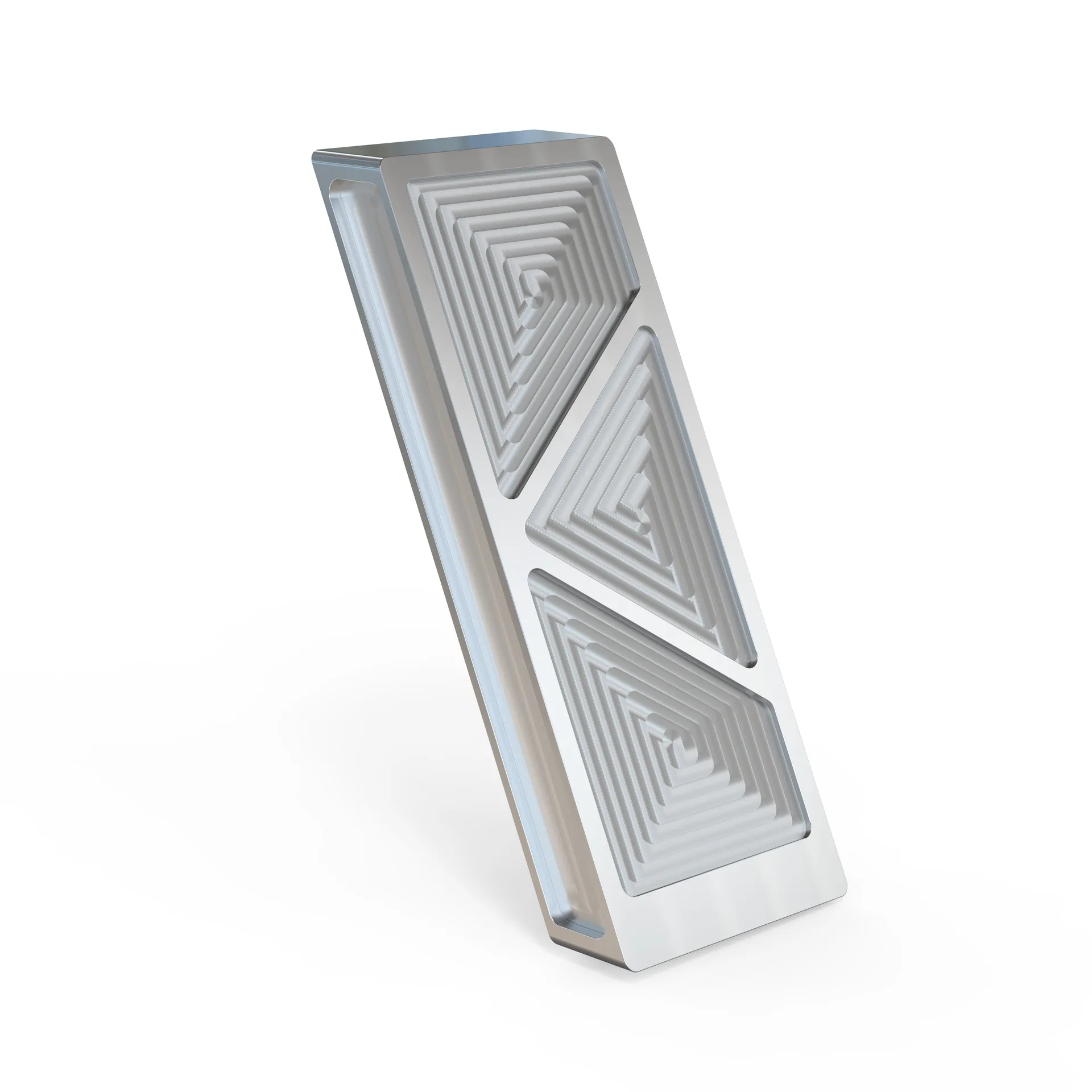 Machined Aluminum billet rendering