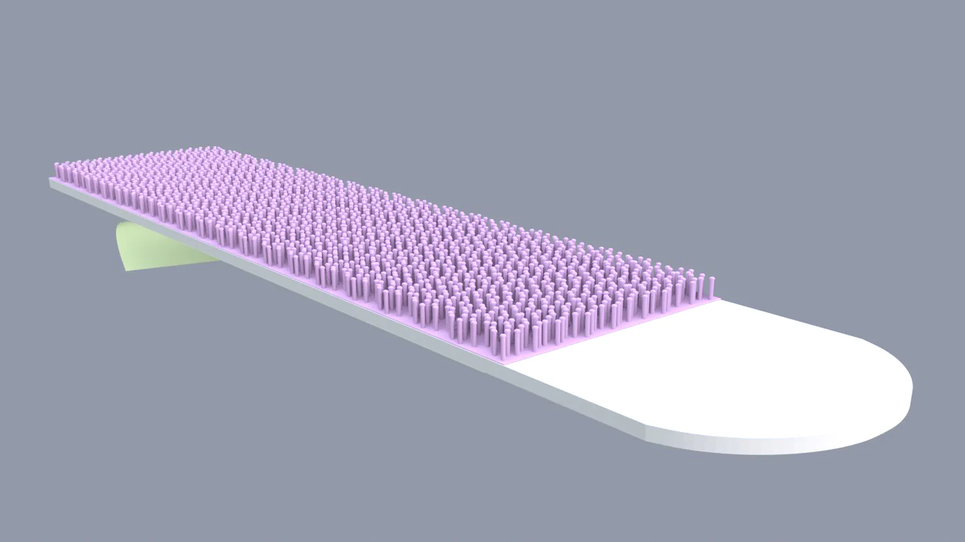 3M picture hanging strip 3d viewport in blender