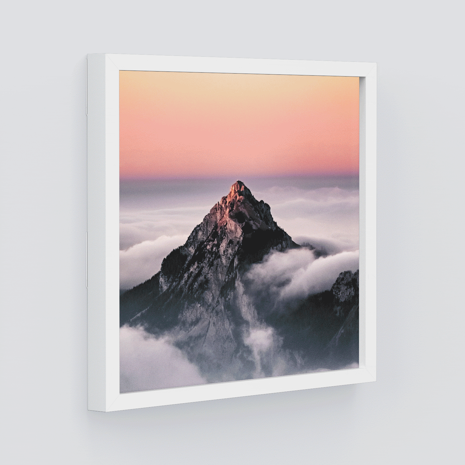 large frame with interchangeable artwork