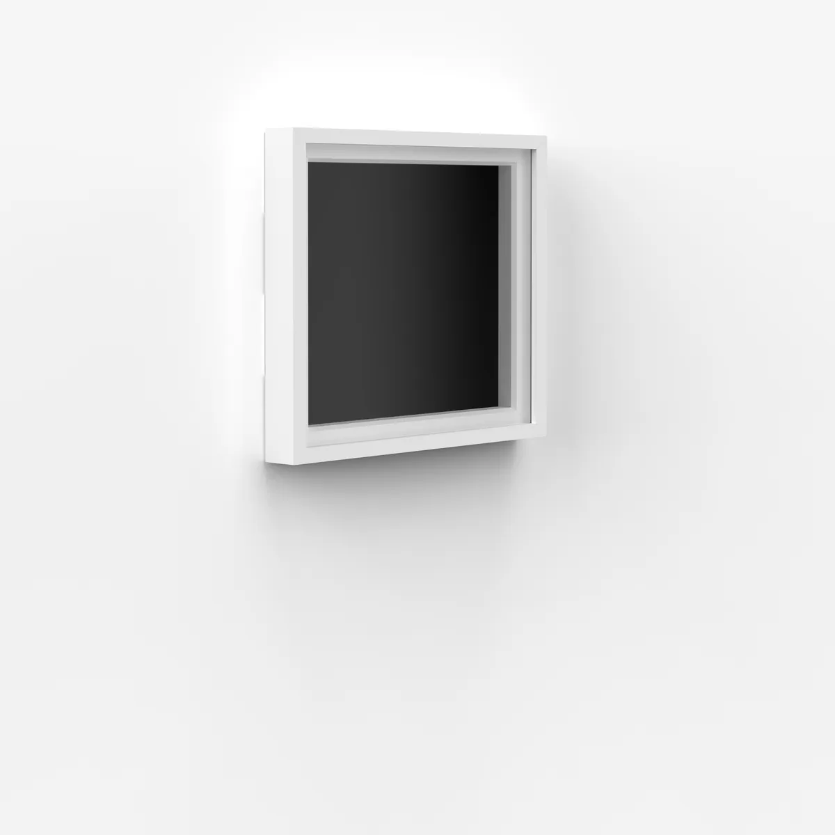 Shadow pass renderings for each frame and gallery style - both white and black layered PSDs were provided for each