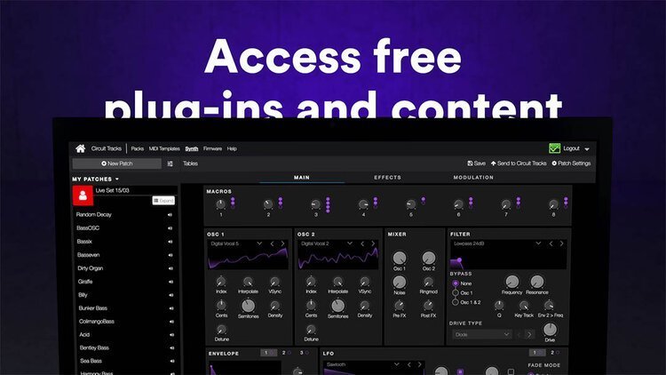circuit tracks animation key frame