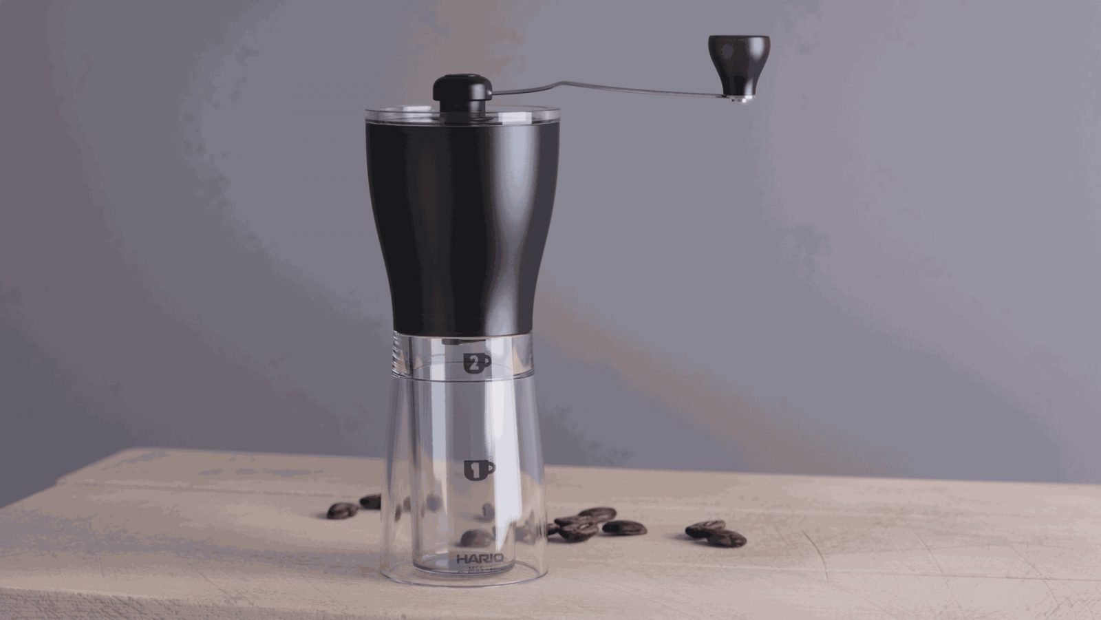 Color banding posterization example