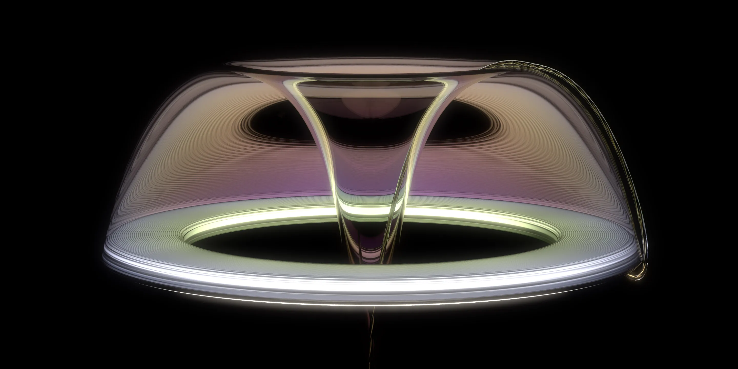 Wormhole Lamp
