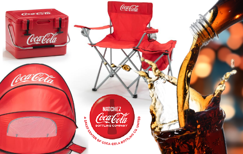 coca cola branded merchandise