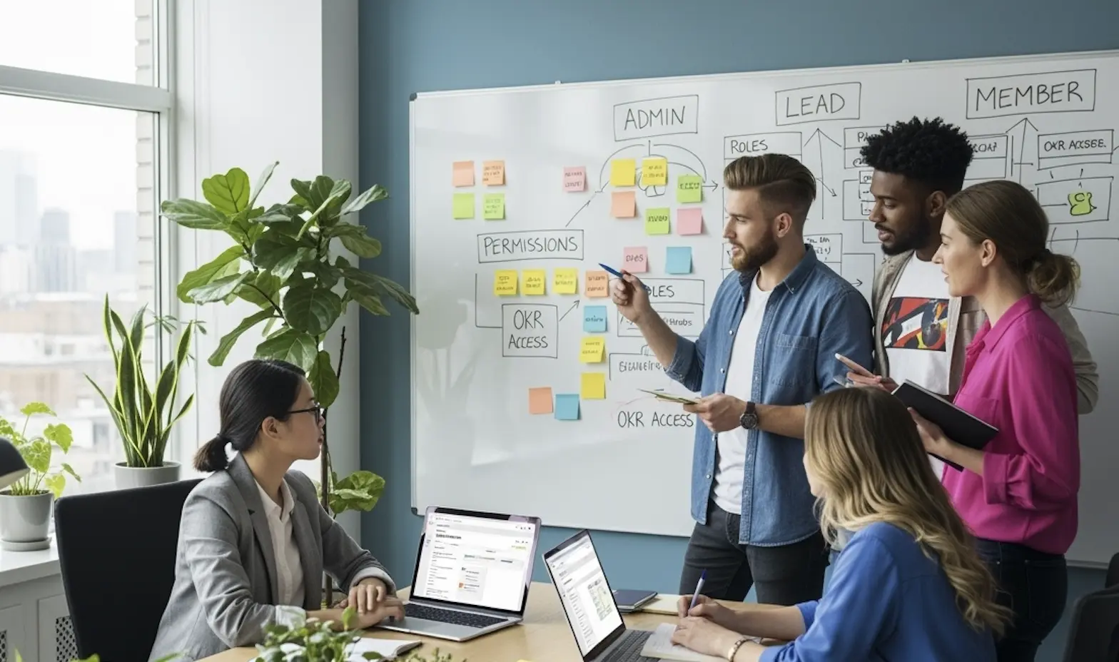 How Does OKRs Tool Handle Goal Visibility and Permissions?