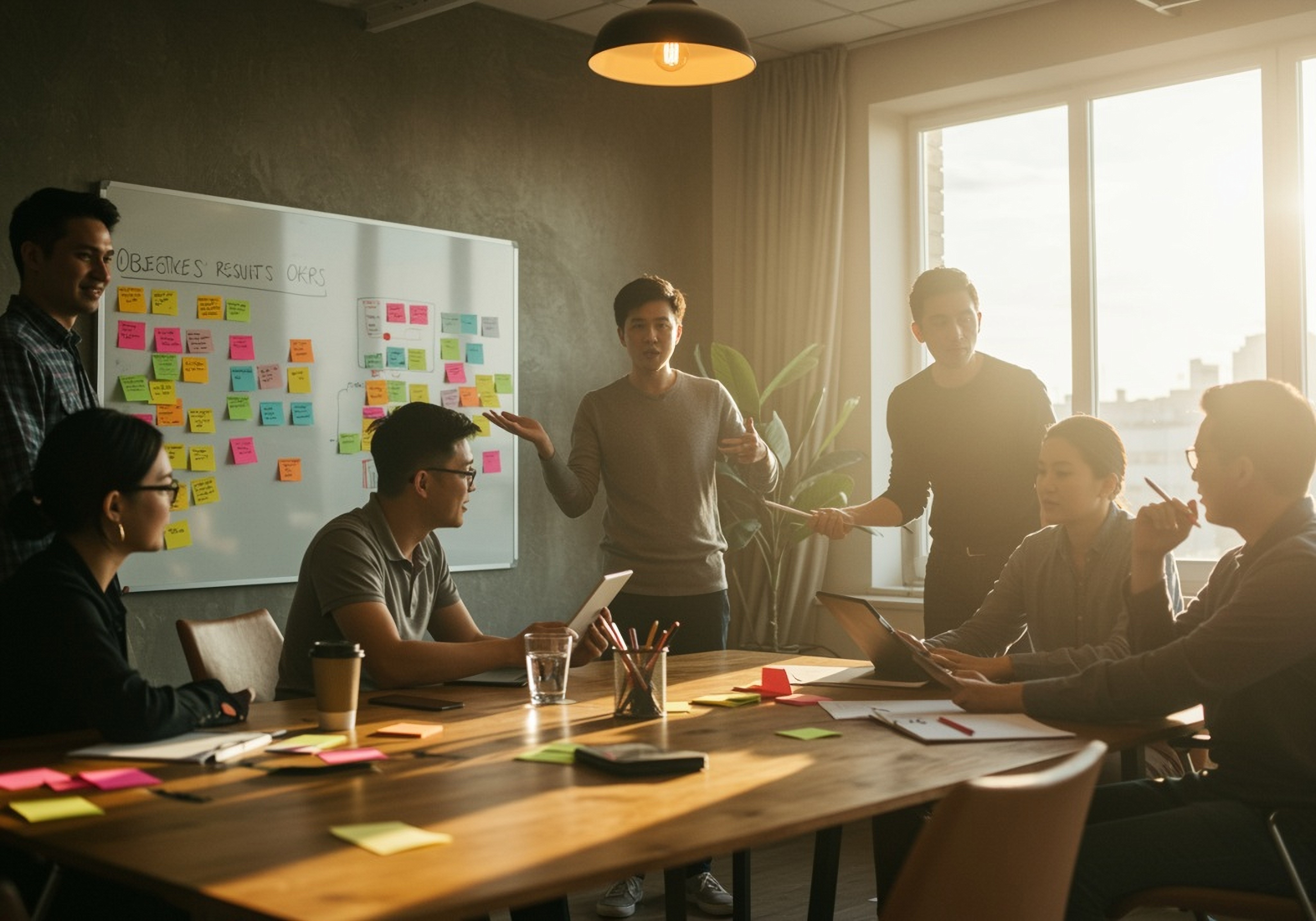 Sales OKR workflow