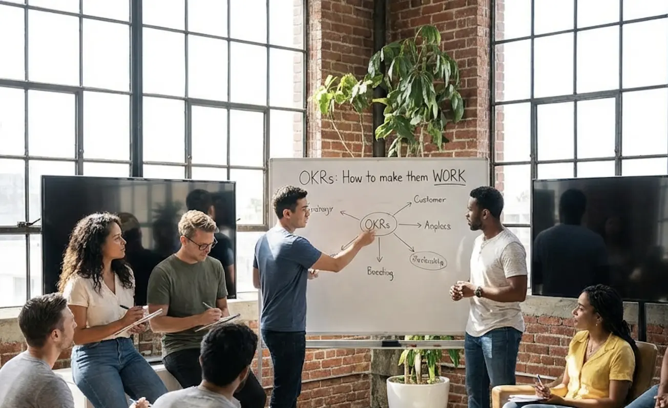 How to Make OKRs Work (Real Data from 2,000 Companies)