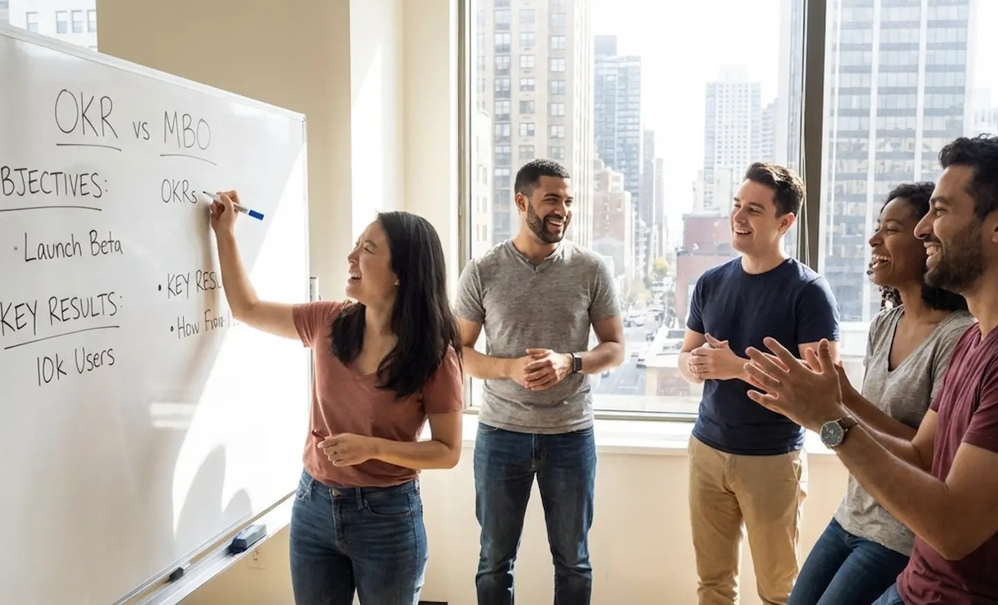 MBOs vs OKRs: What’s the Difference? (Free Guide)