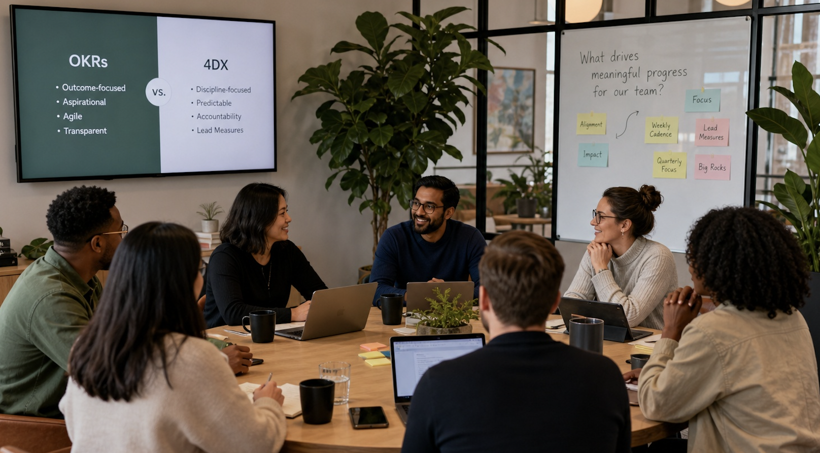 OKRs vs 4DX: The Execution Framework That Gets Closest