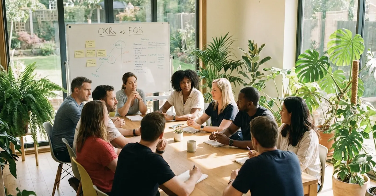 OKRs vs EOS: Two Execution Systems, One Missing Layer