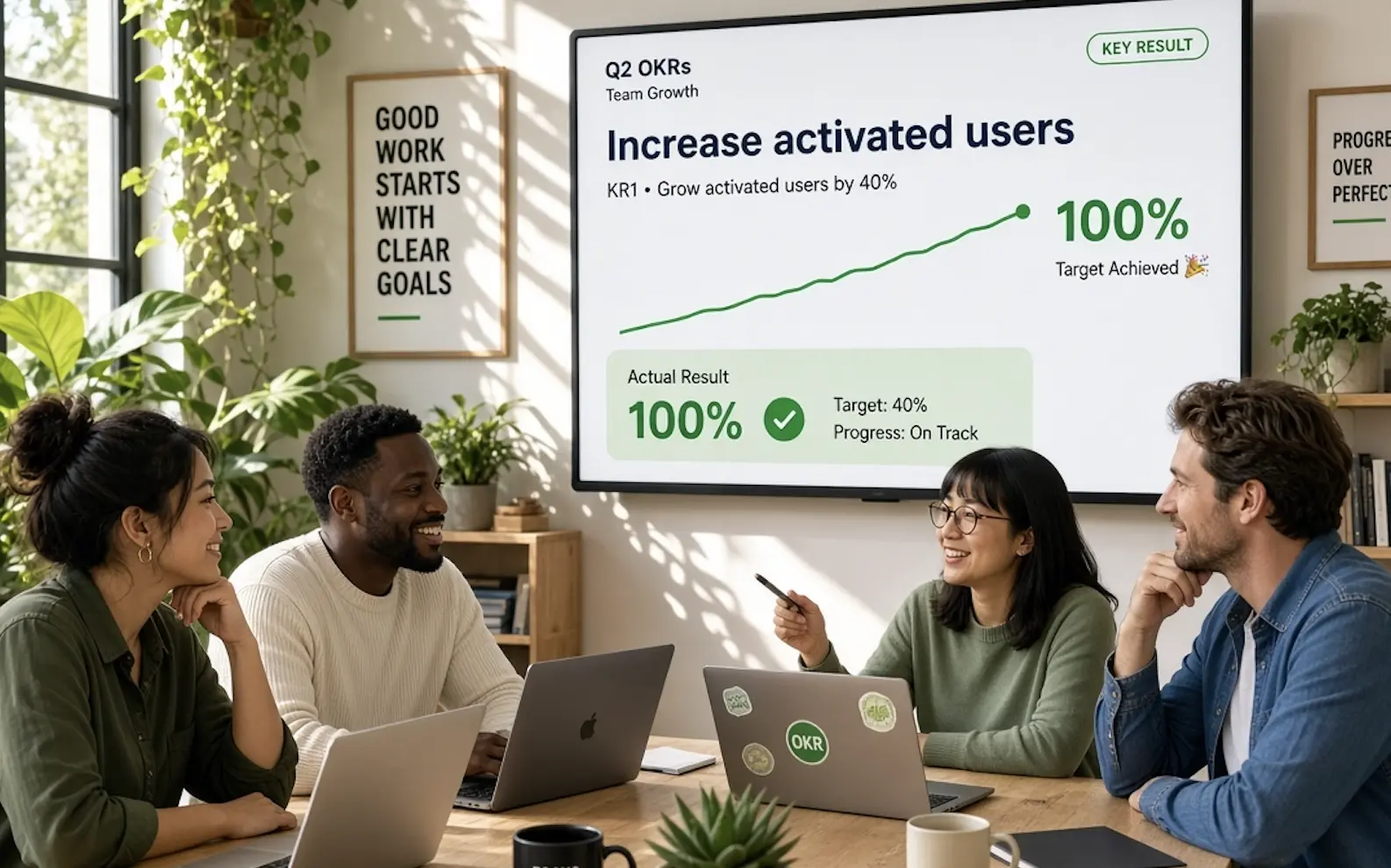 Your Key Result Hit 100% by Week Six. Now What?