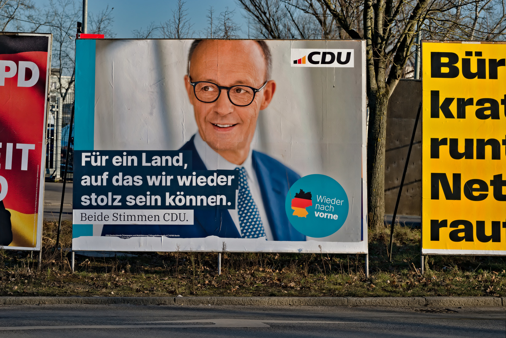 Image of Friedrich Merz election poster