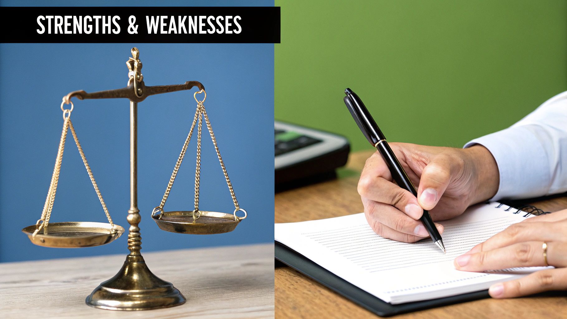 What are your strengths and weaknesses?