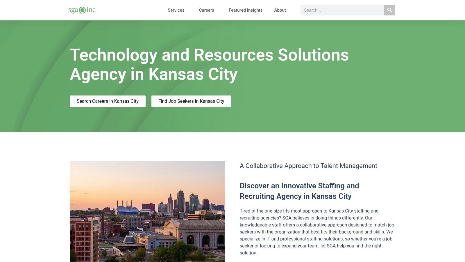 SGA, Inc. - Kansas City