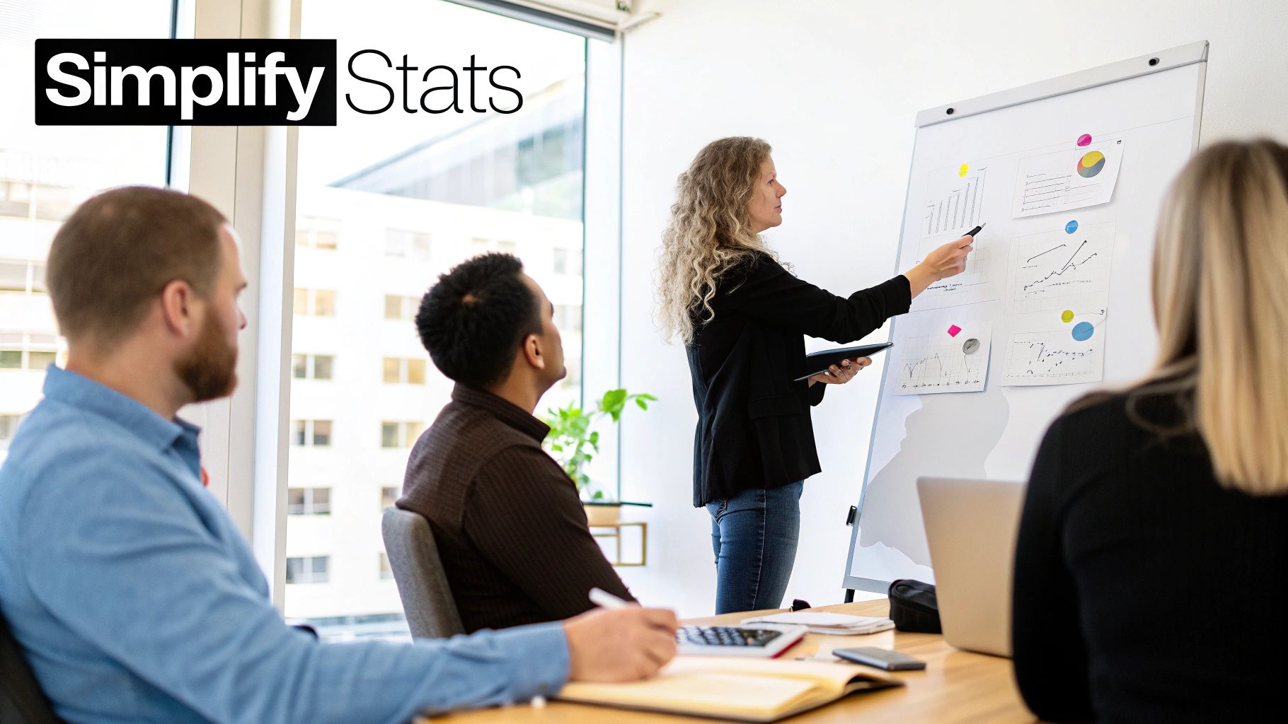 How would you explain a complex statistical concept to a non-technical stakeholder?