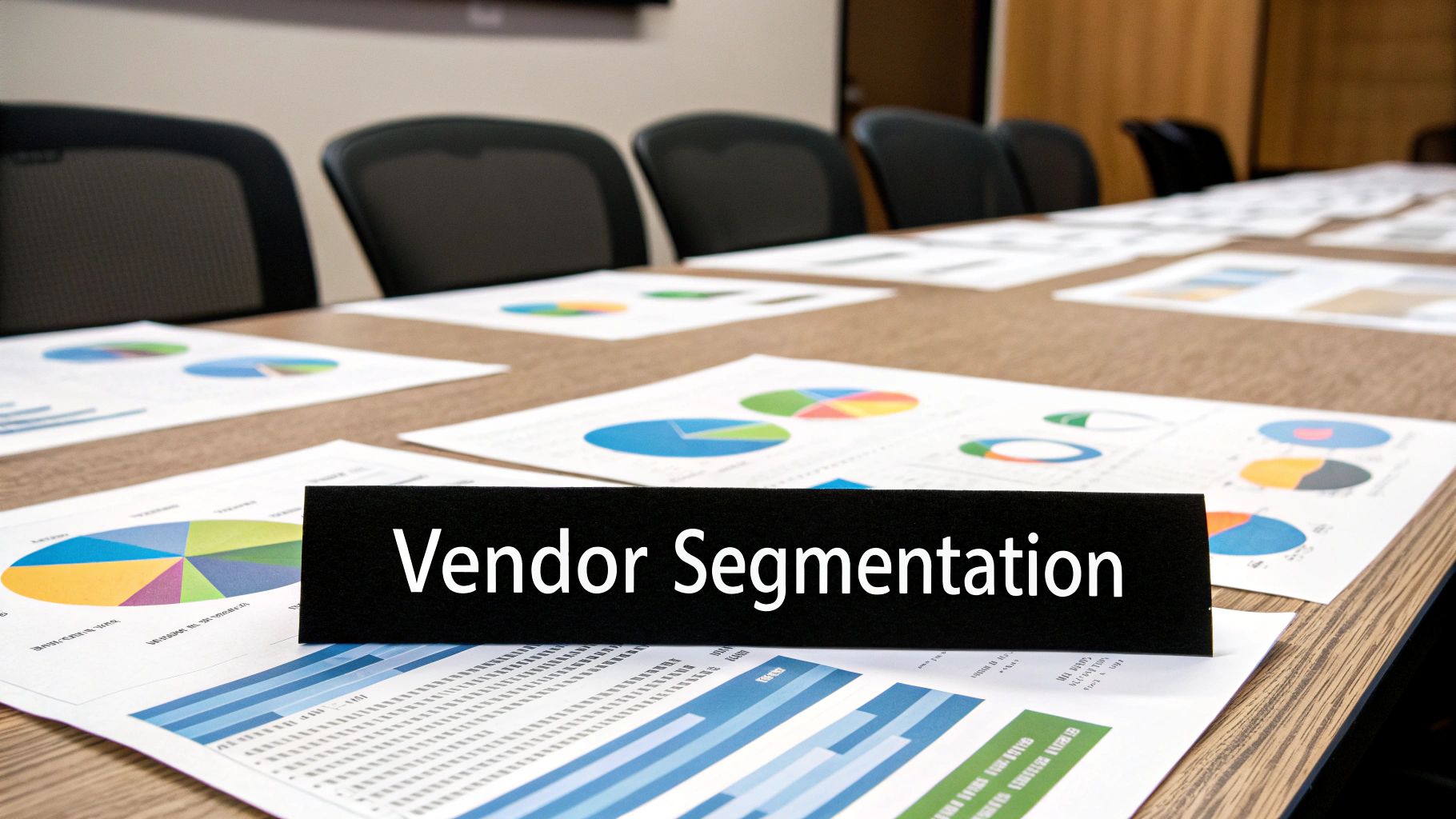 Infographic showing key data about Strategic Vendor Segmentation and Classification