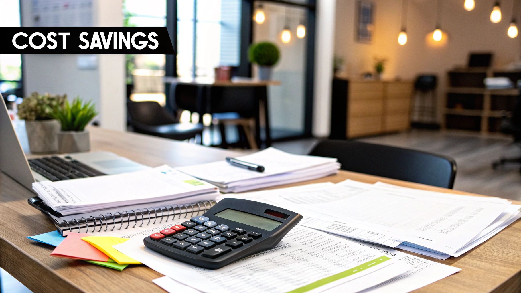 Infographic showing key data about 2. Cost Reduction and ROI Maximization