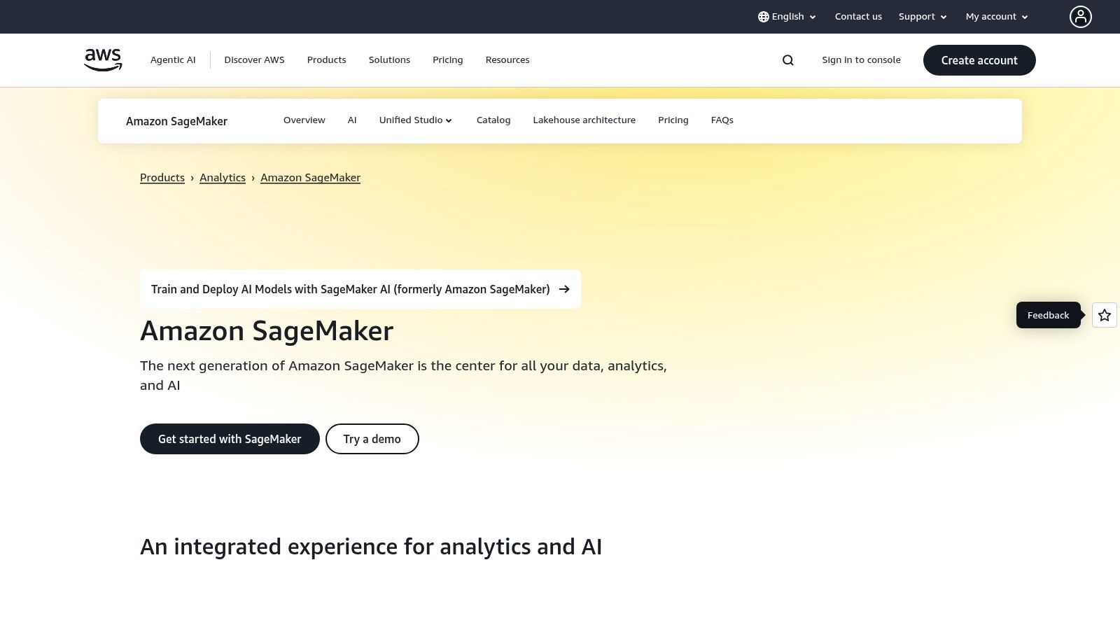Amazon SageMaker (AWS)