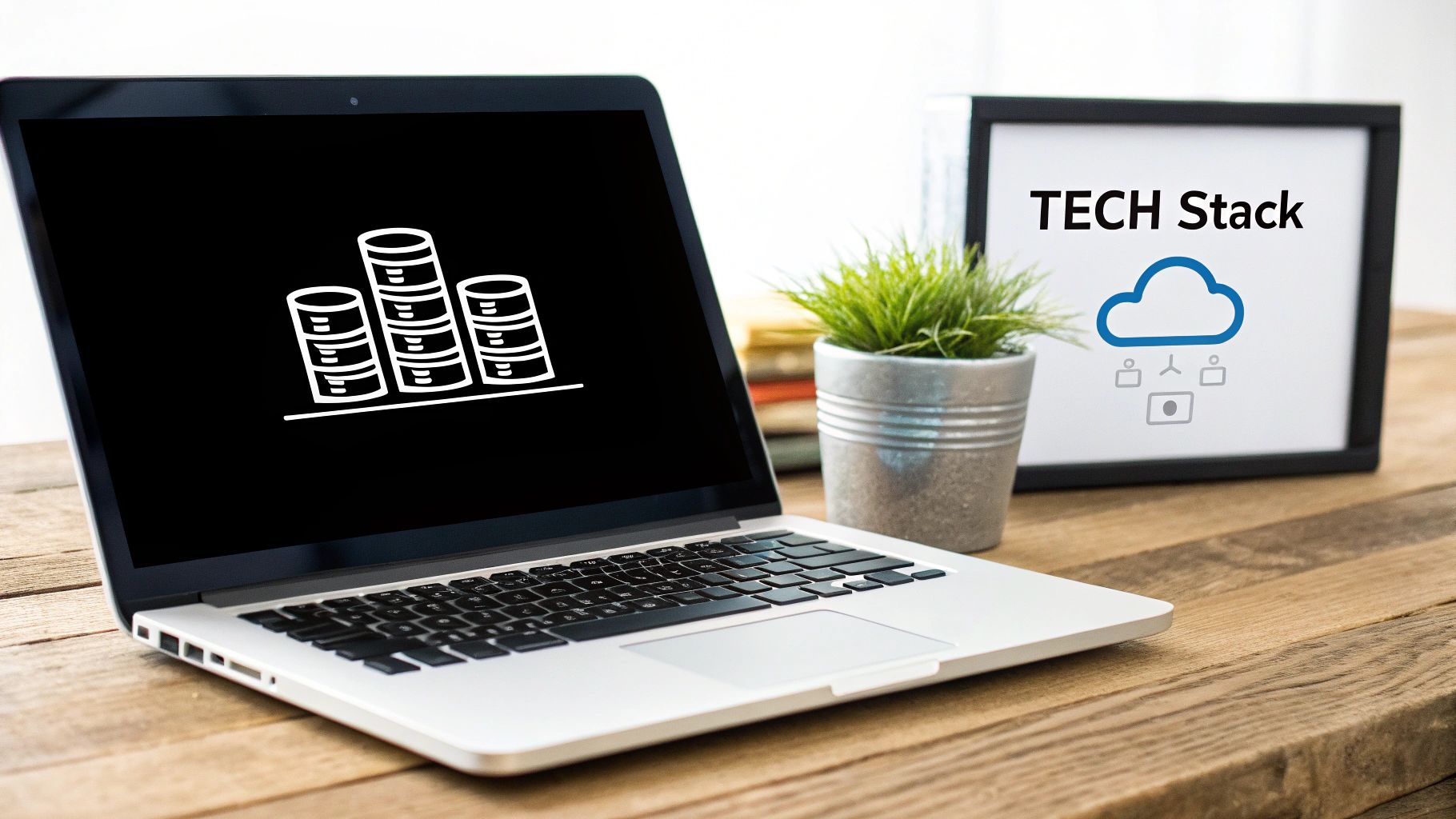 A chart showing data analytics vs business intelligence differences on a screen.